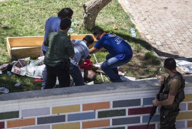 Suruç'taki patlama sonrası ilk görüntüler - 10