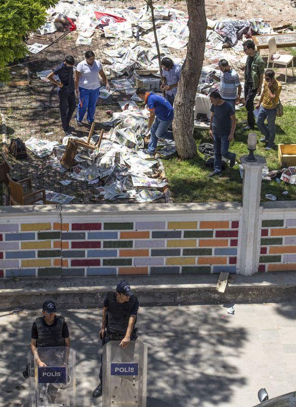 Suruç'taki patlama sonrası ilk görüntüler - 15