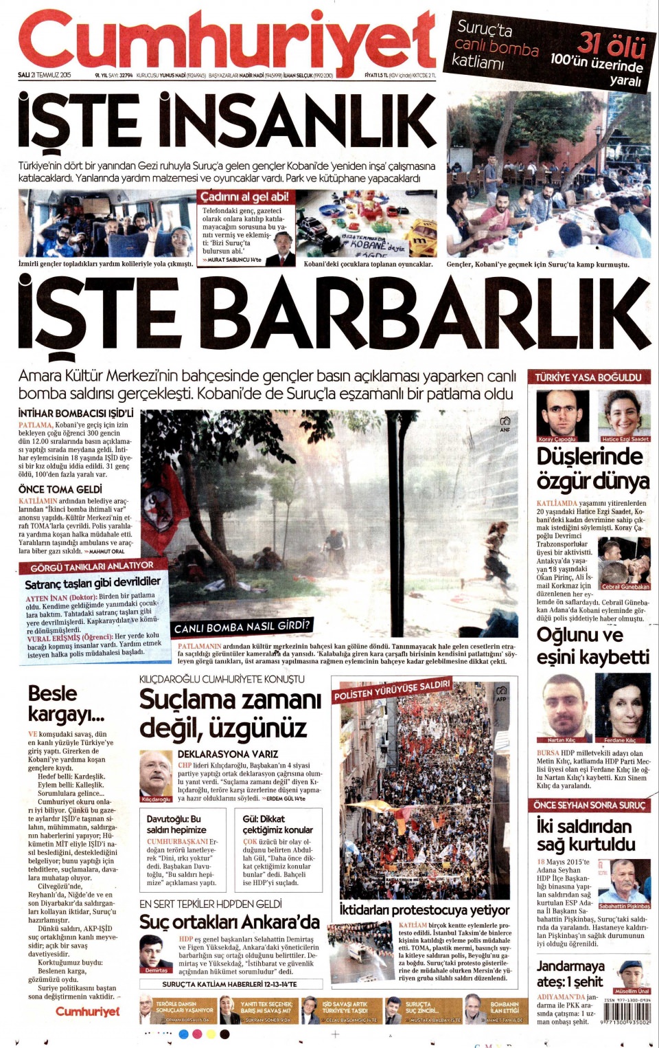 Gazeteler bugün ne yazdı? - 25