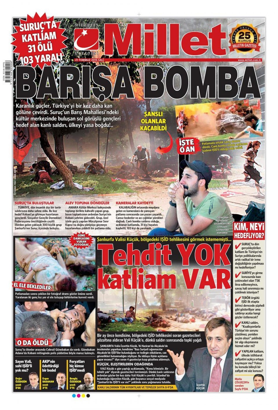 Gazeteler bugün ne yazdı? - 6