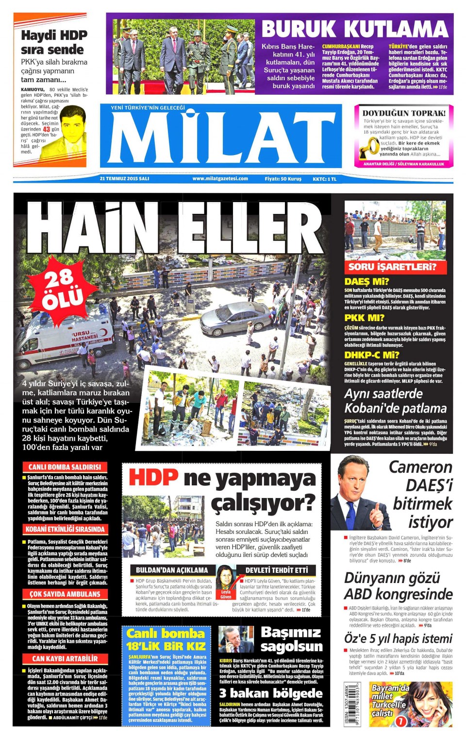 Gazeteler bugün ne yazdı? - 28