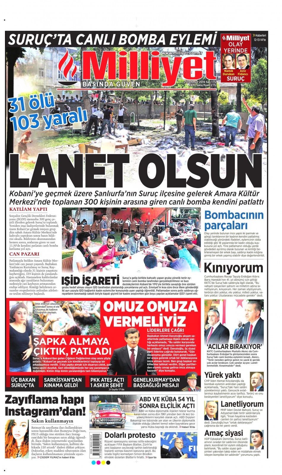 Gazeteler bugün ne yazdı? - 7