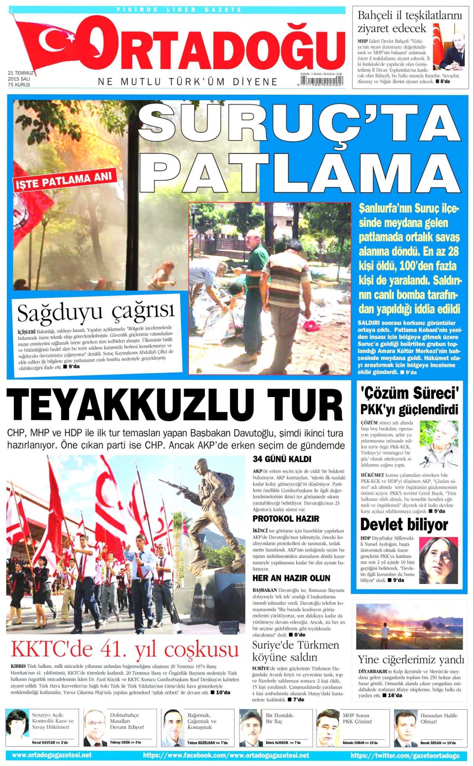 Gazeteler bugün ne yazdı? - 16