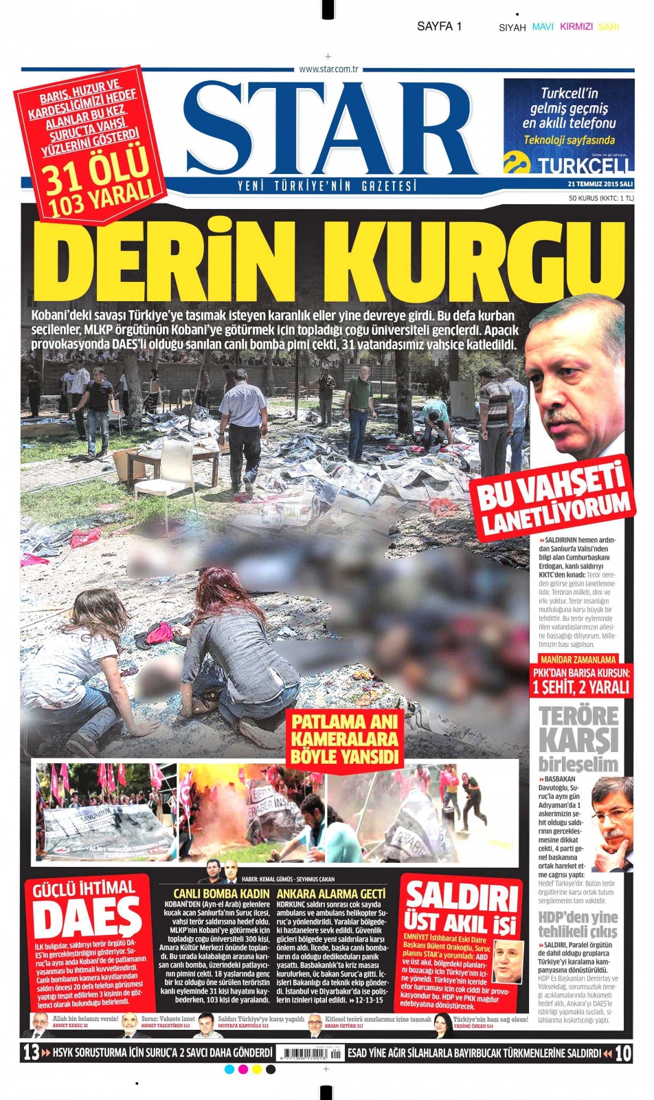 Gazeteler bugün ne yazdı? - 22