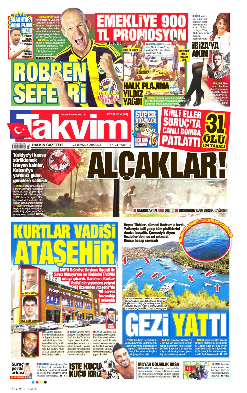 Gazeteler bugün ne yazdı? - 19