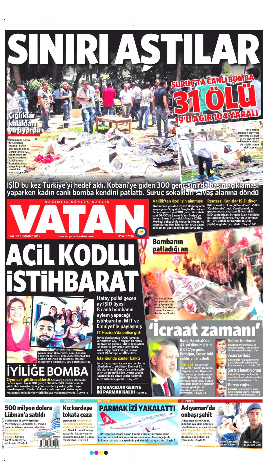 Gazeteler bugün ne yazdı? - 23