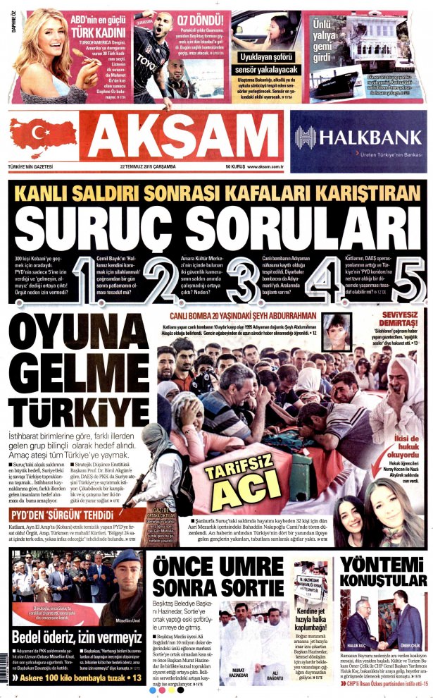 Gazeteler bugün ne yazdı? - 28