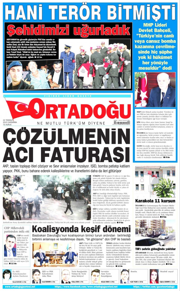 Gazeteler bugün ne yazdı? - 4