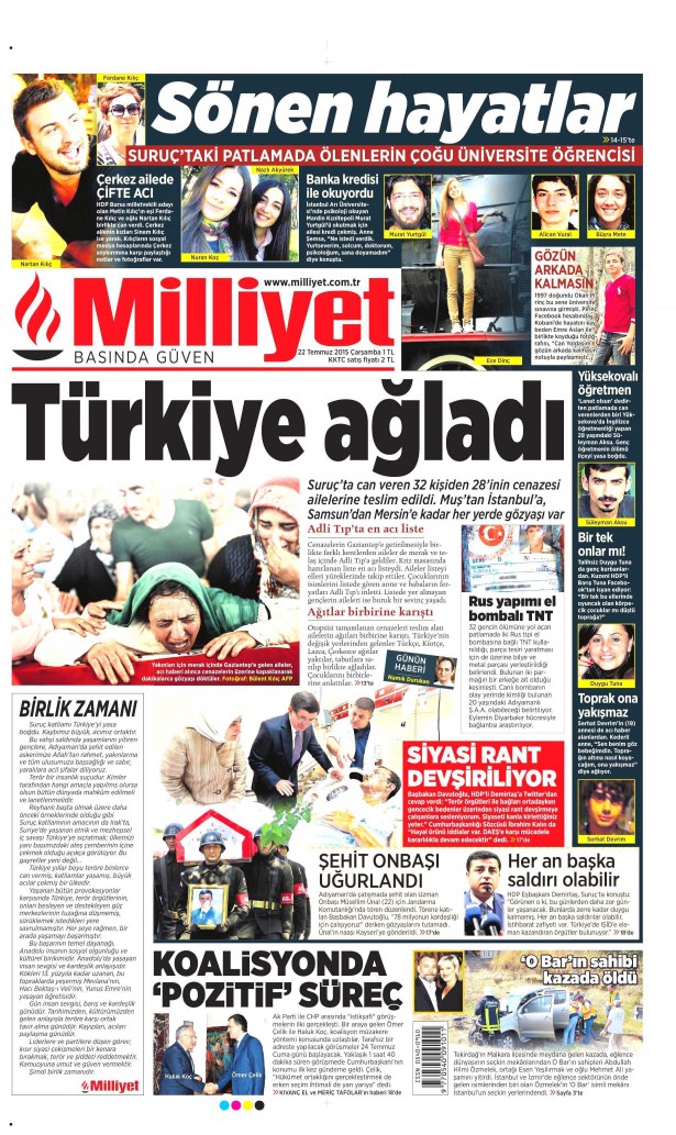 Gazeteler bugün ne yazdı? - 8