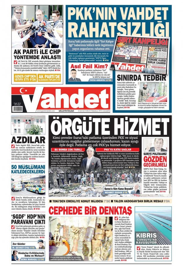 Gazeteler bugün ne yazdı? - 26