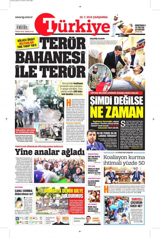 Gazeteler bugün ne yazdı? - 9