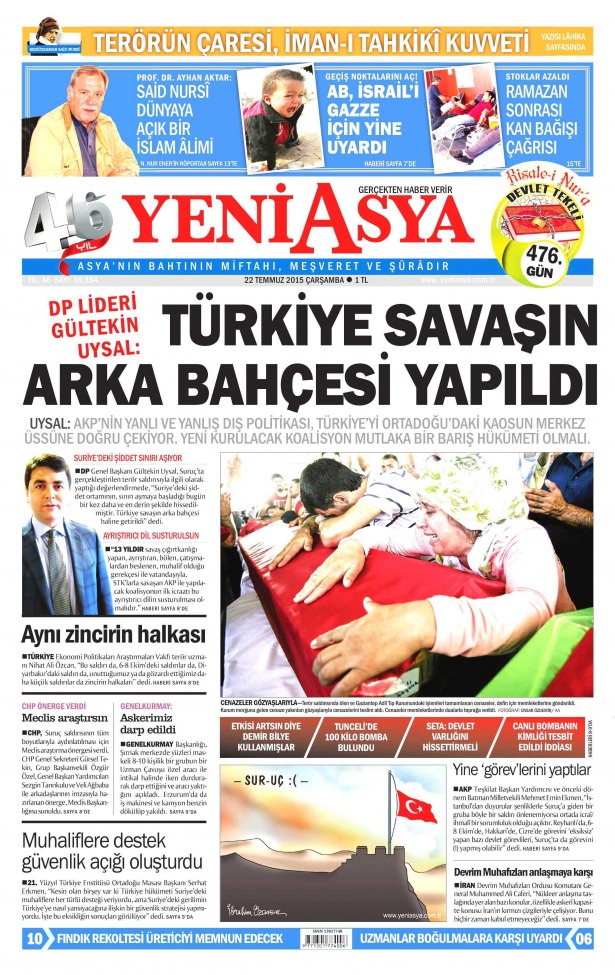 Gazeteler bugün ne yazdı? - 11