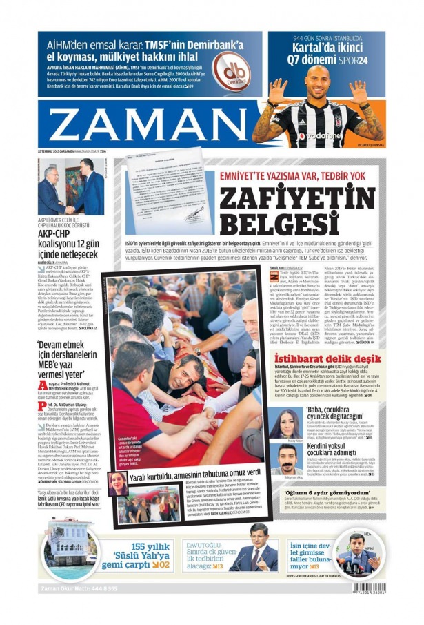 Gazeteler bugün ne yazdı? - 21