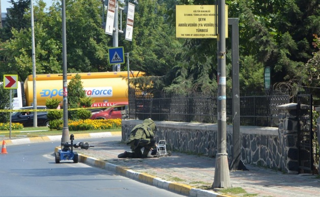 Bomba imha ekipleri böyle müdahale etti - 5