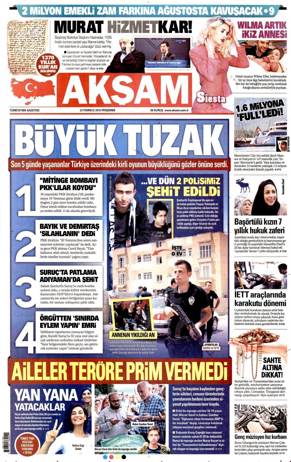 Gazeteler bugün ne yazdı? - 30