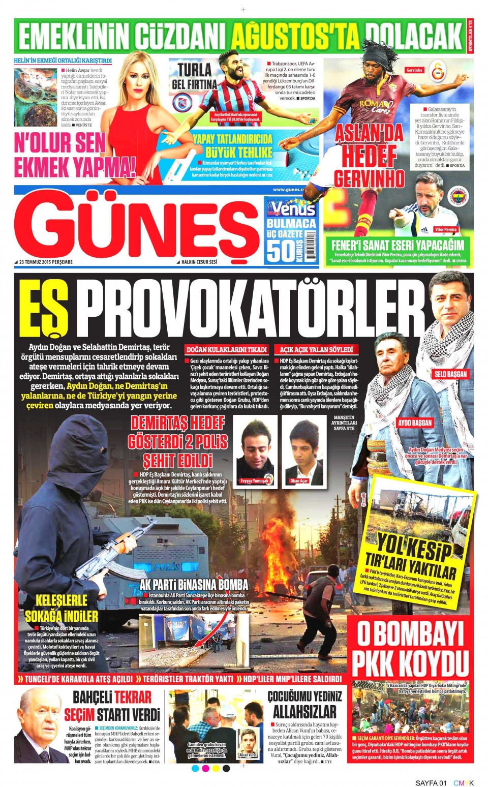 Gazeteler bugün ne yazdı? - 9