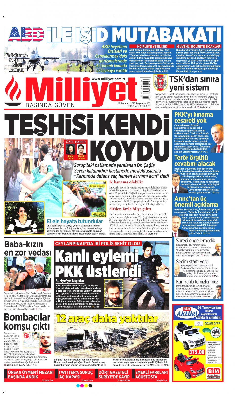 Gazeteler bugün ne yazdı? - 11