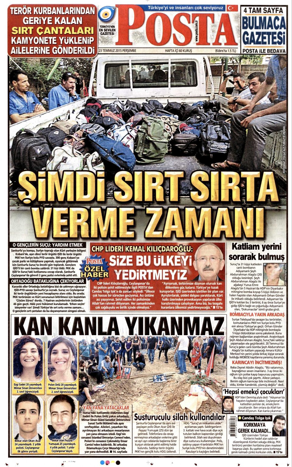 Gazeteler bugün ne yazdı? - 23