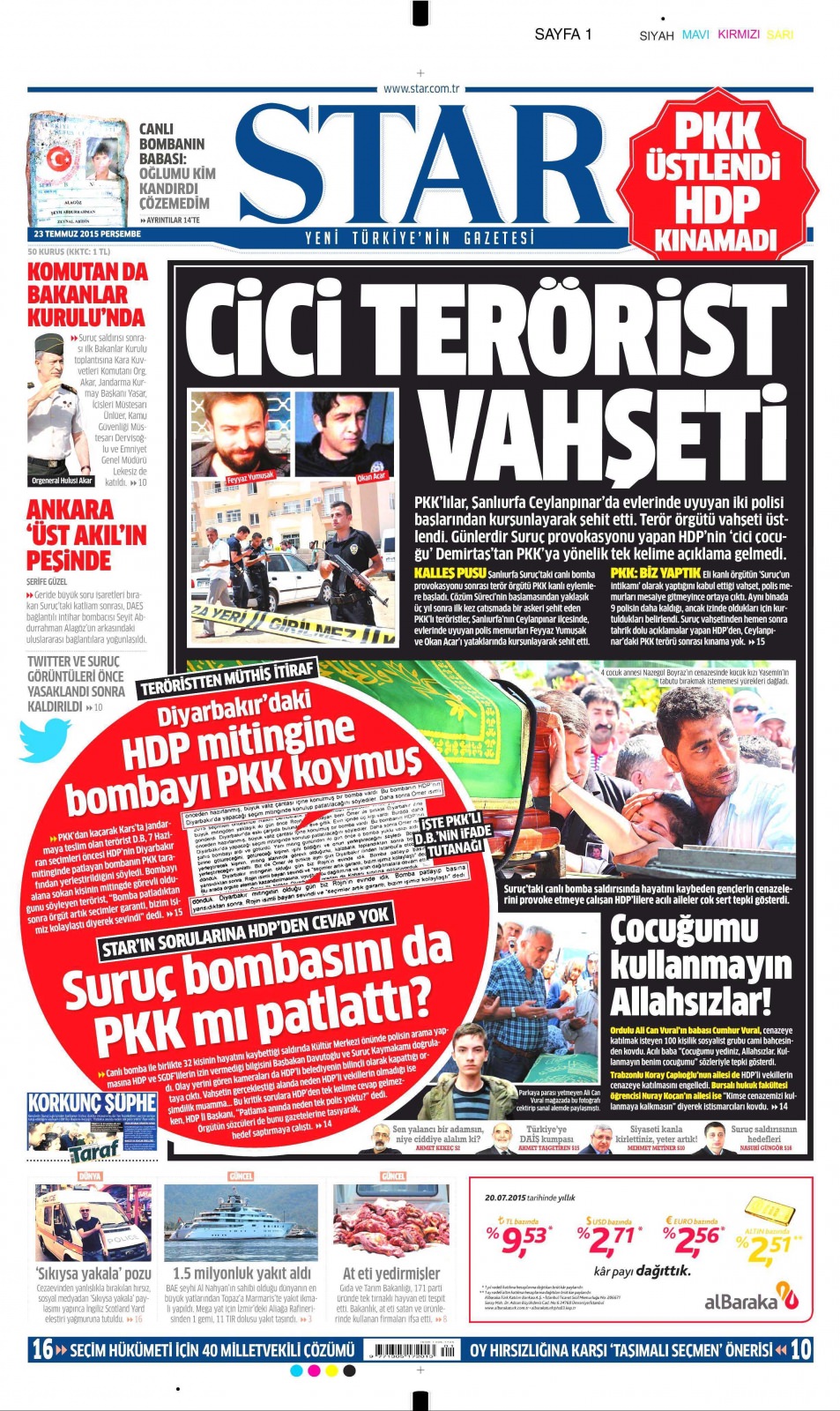 Gazeteler bugün ne yazdı? - 17