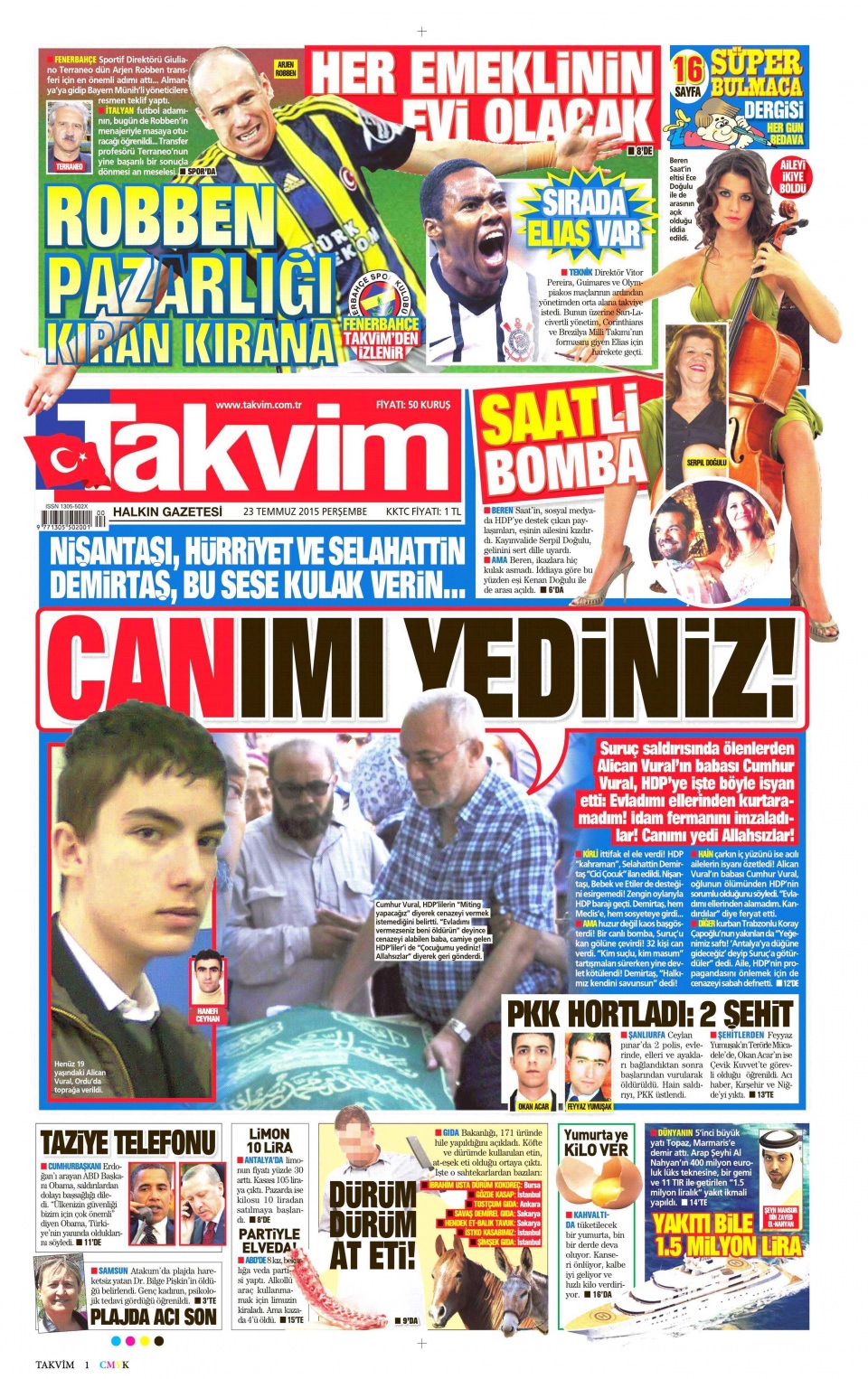 Gazeteler bugün ne yazdı? - 13