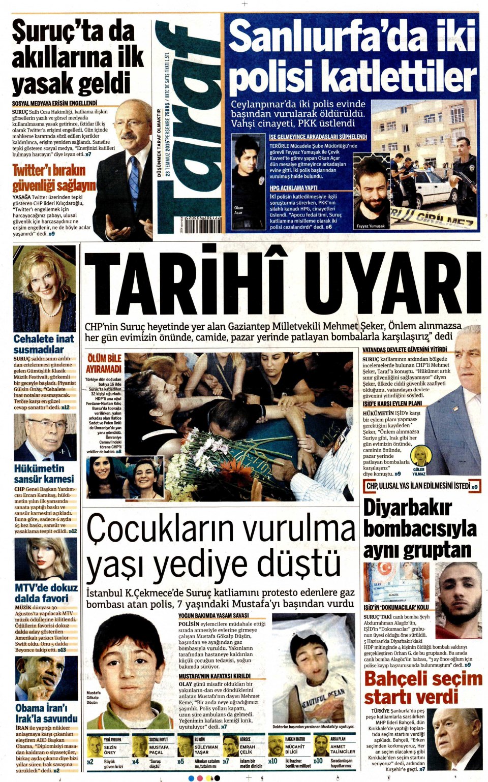 Gazeteler bugün ne yazdı? - 3