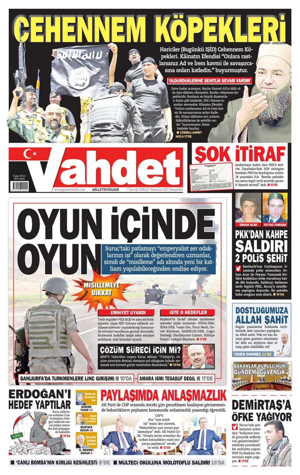 Gazeteler bugün ne yazdı? - 29