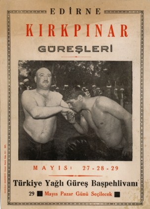 Kırkpınar Güreşleri'nin eski afişleri - 780