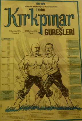 Kırkpınar Güreşleri'nin eski afişleri - 707