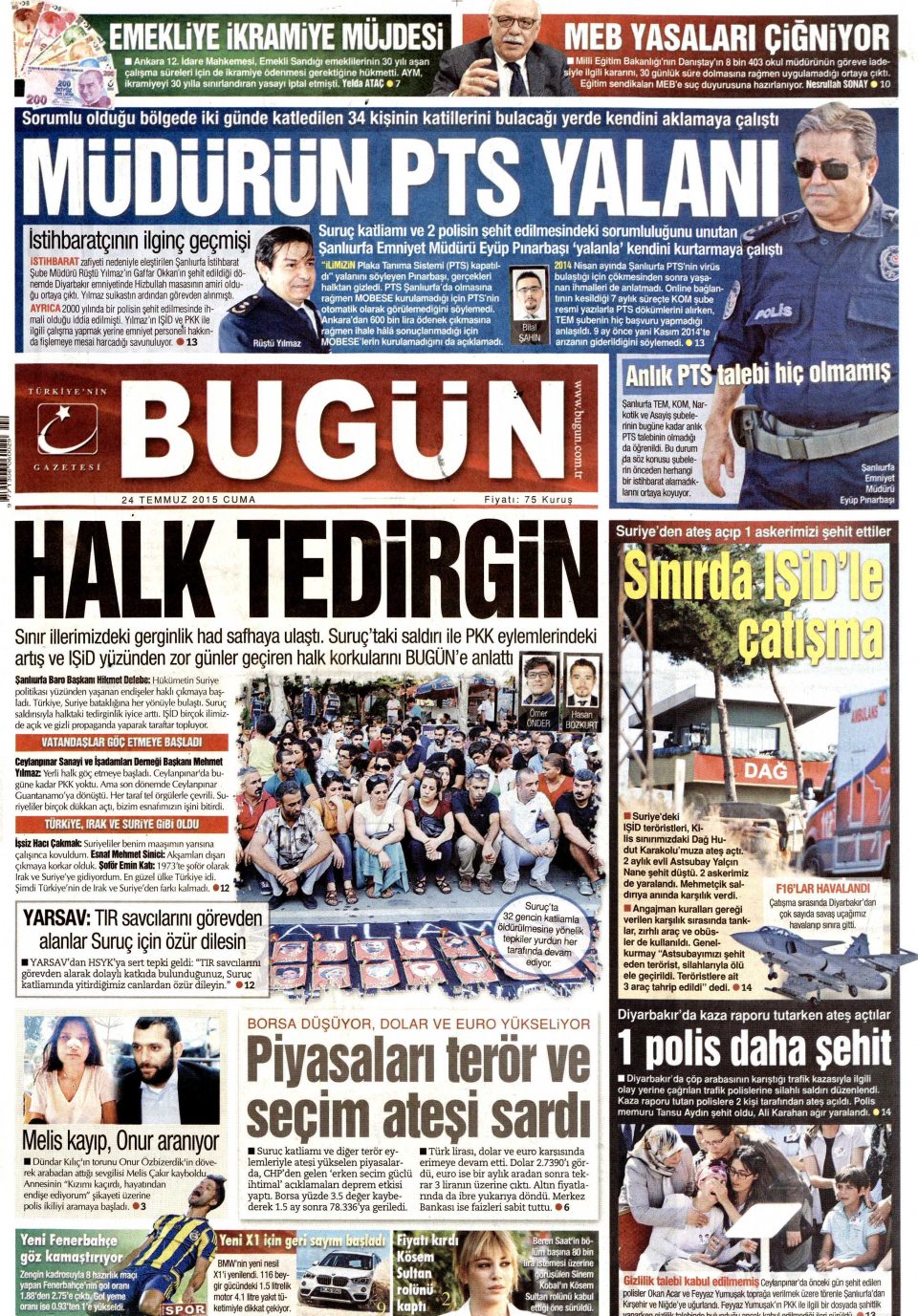 Gazeteler bugün ne yazdı? - 27