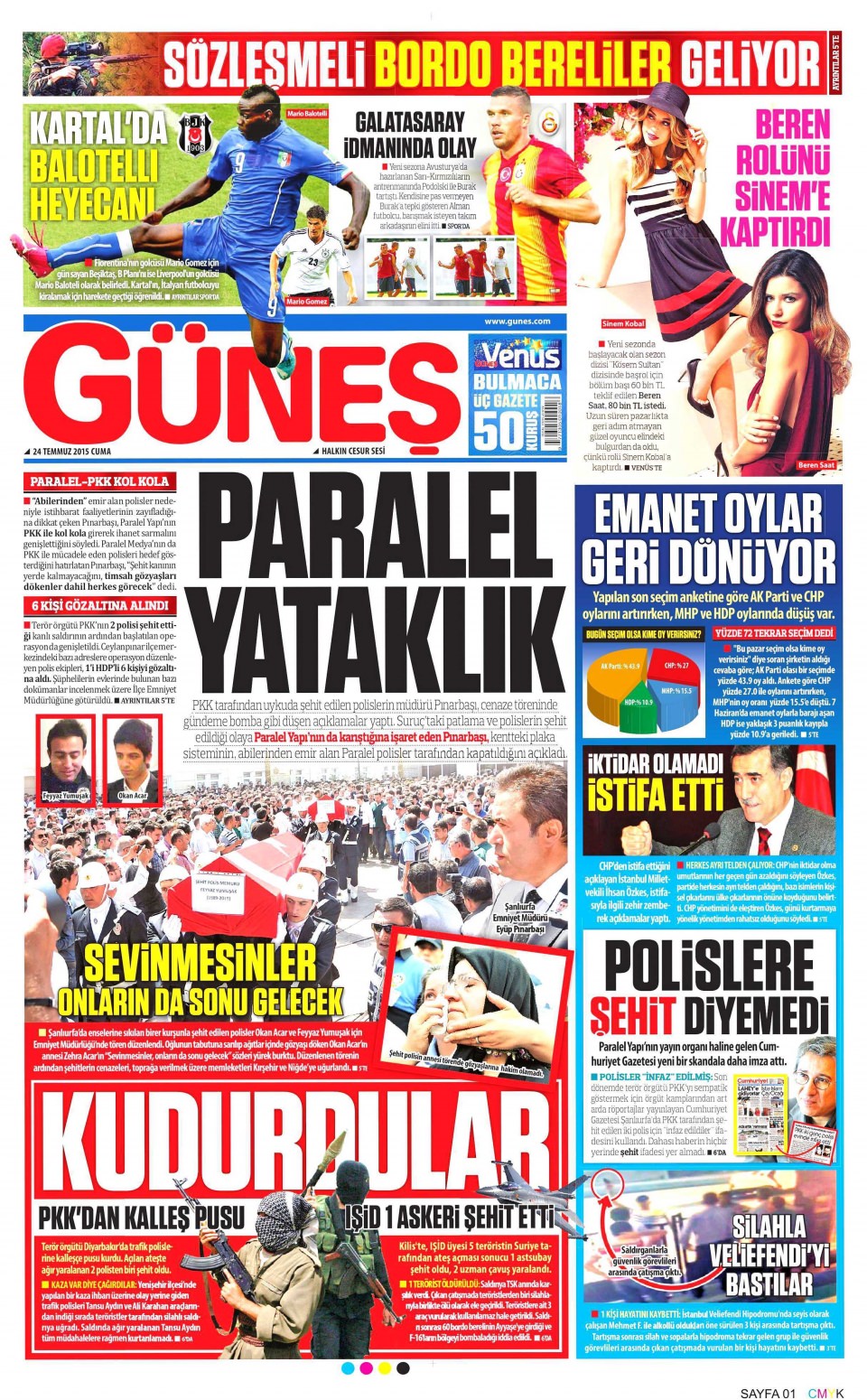 Gazeteler bugün ne yazdı? - 7