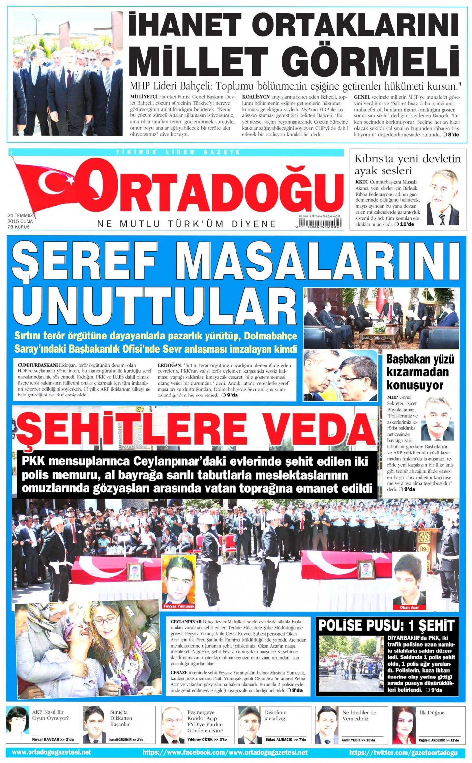 Gazeteler bugün ne yazdı? - 29