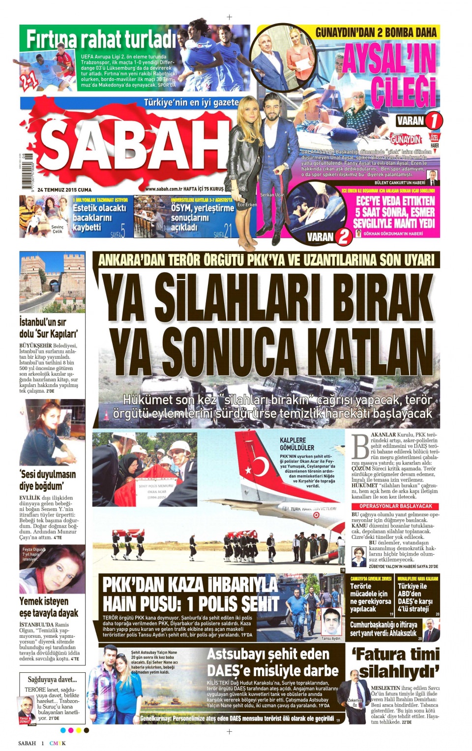 Gazeteler bugün ne yazdı? - 26