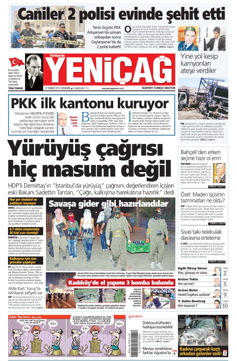 Gazeteler bugün ne yazdı? - 6