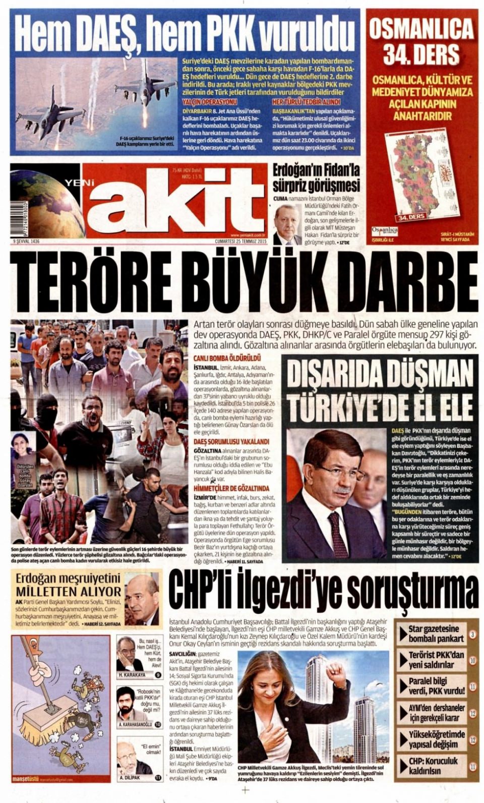 Gazeteler bugün ne yazdı? - 9