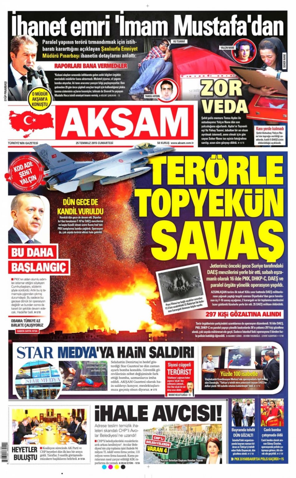 Gazeteler bugün ne yazdı? - 25