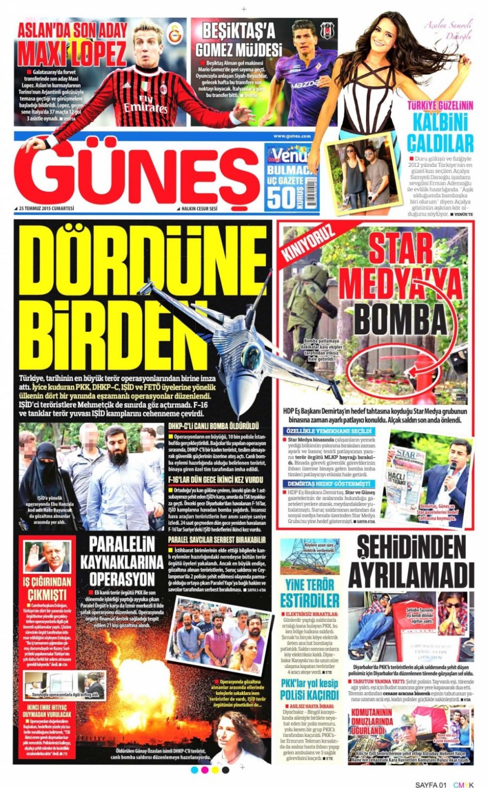 Gazeteler bugün ne yazdı? - 23