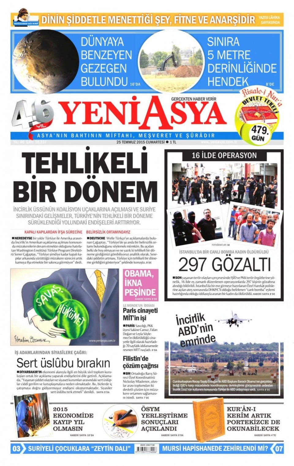 Gazeteler bugün ne yazdı? - 10