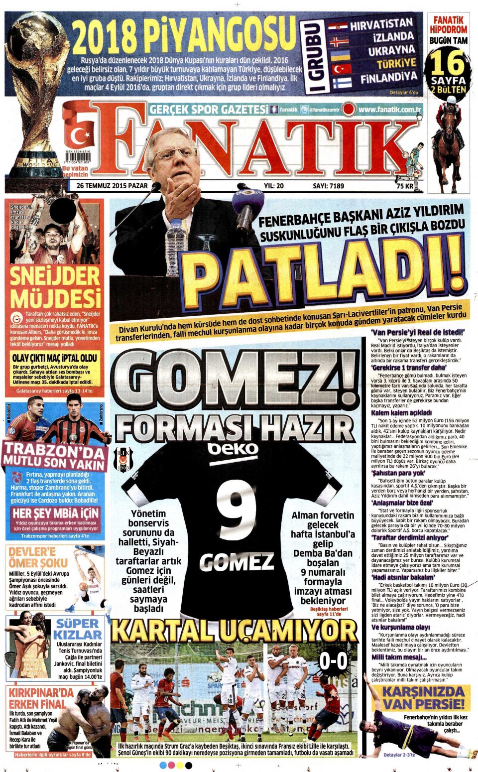 Gazeteler bugün ne yazdı? - 16