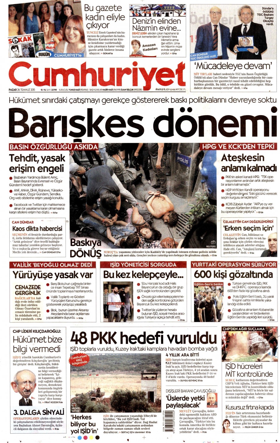 Gazeteler bugün ne yazdı? - 10