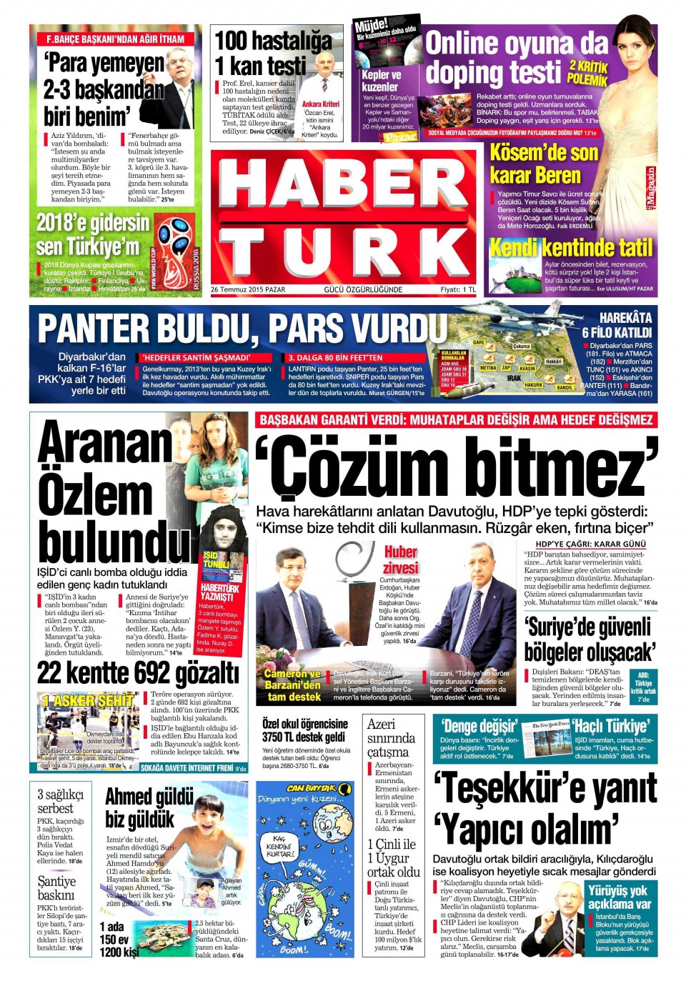 Gazeteler bugün ne yazdı? - 21