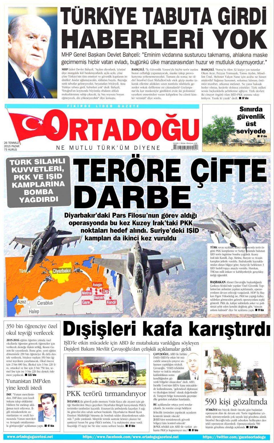 Gazeteler bugün ne yazdı? - 8