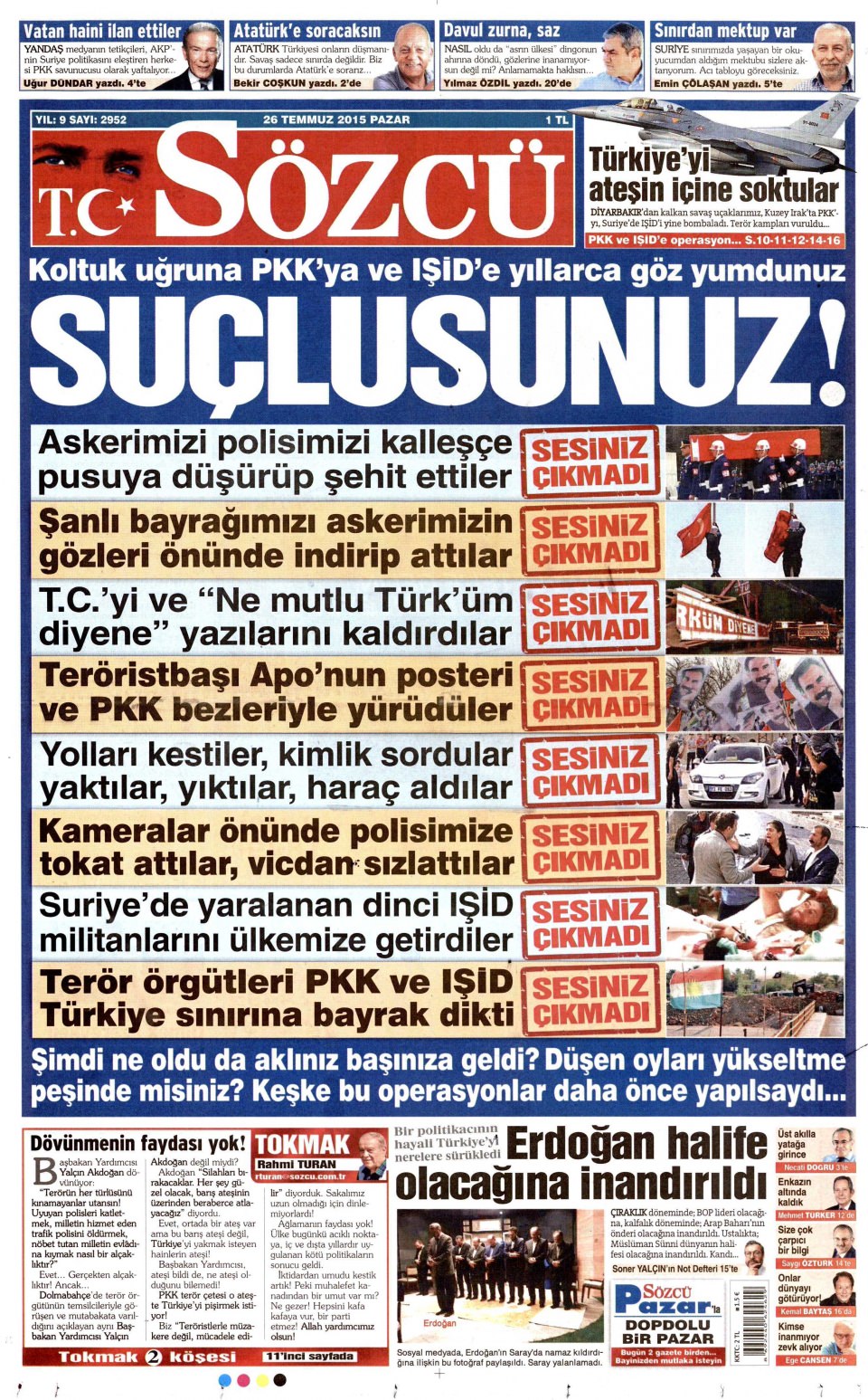 Gazeteler bugün ne yazdı? - 27