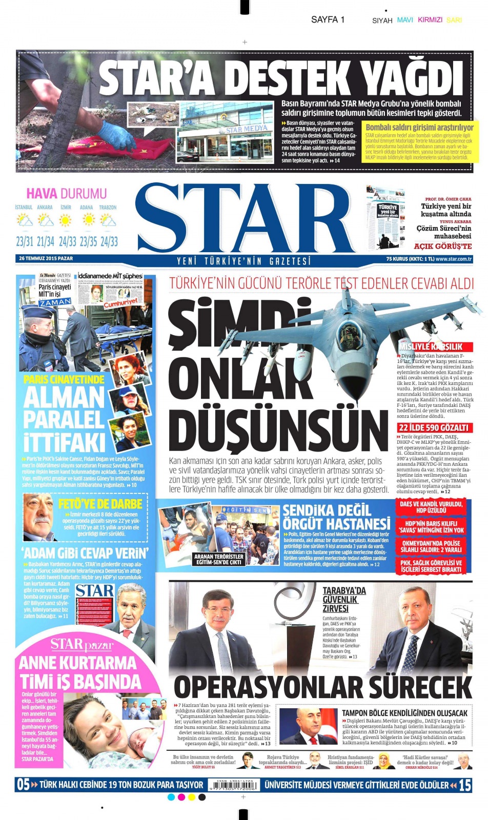 Gazeteler bugün ne yazdı? - 28