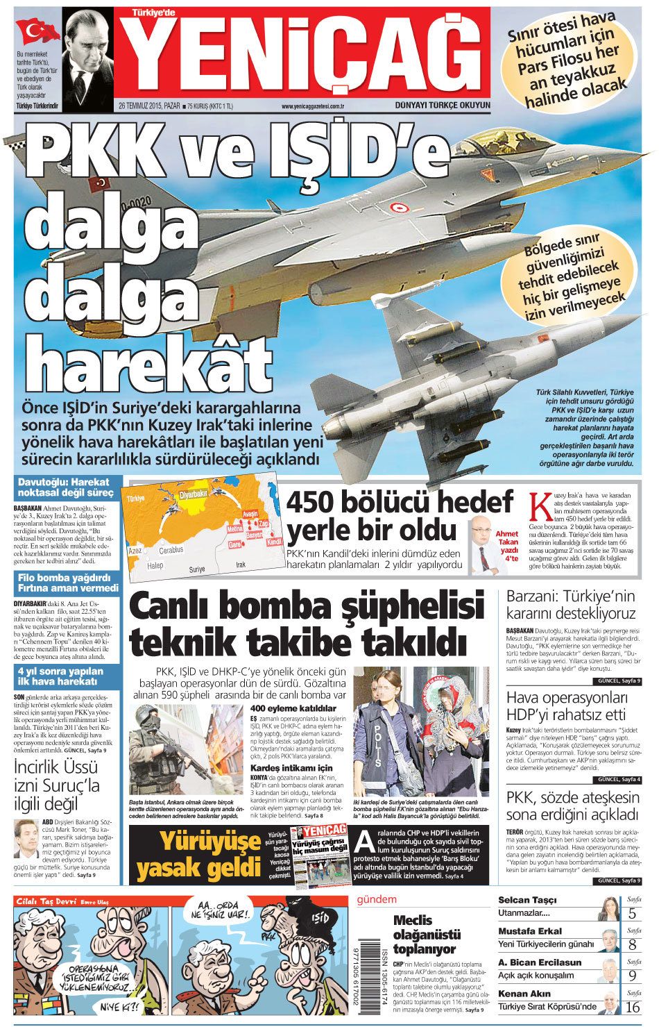 Gazeteler bugün ne yazdı? - 23