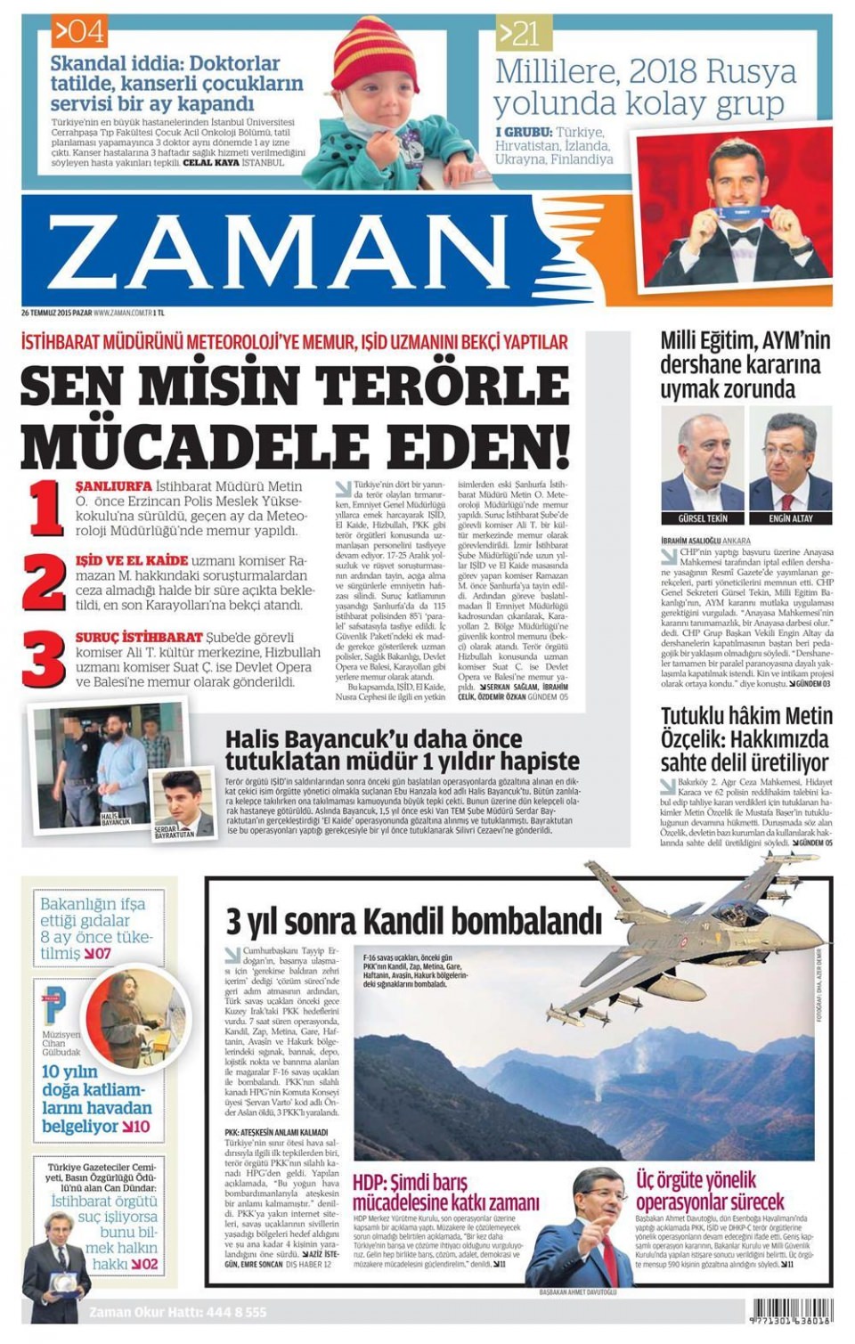 Gazeteler bugün ne yazdı? - 17