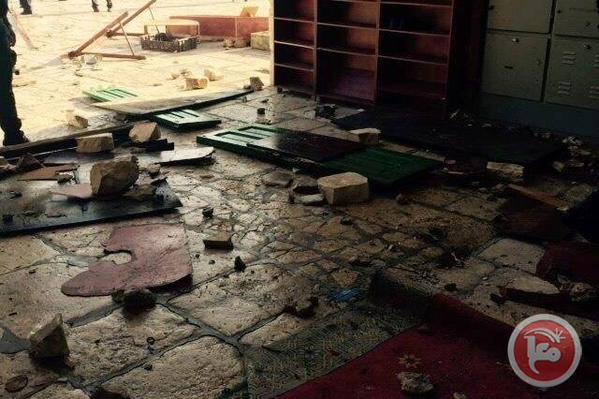 İsrail polisi Mescid-i Aksa'ya böyle girdi - 12