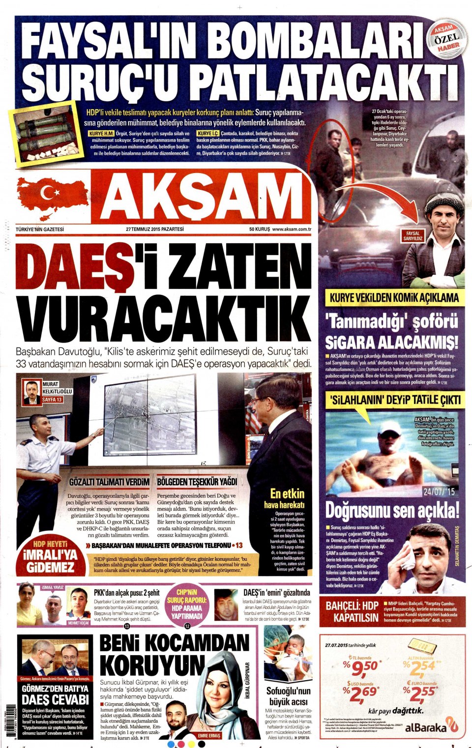 Gazeteler bugün ne yazdı? - 16