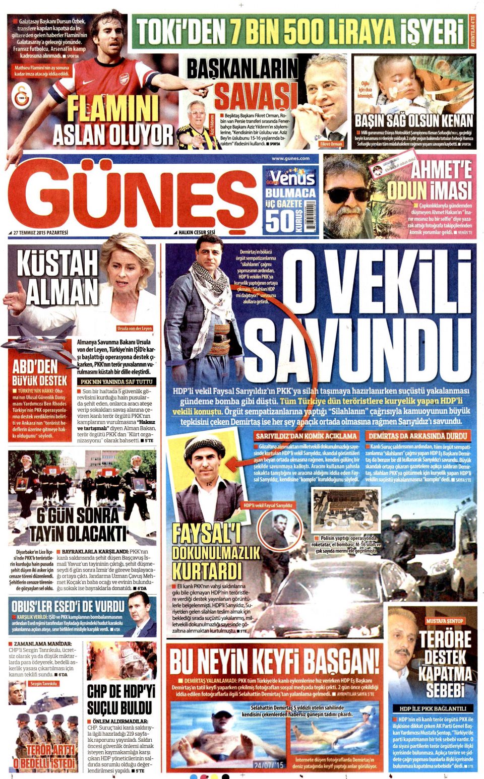 Gazeteler bugün ne yazdı? - 6