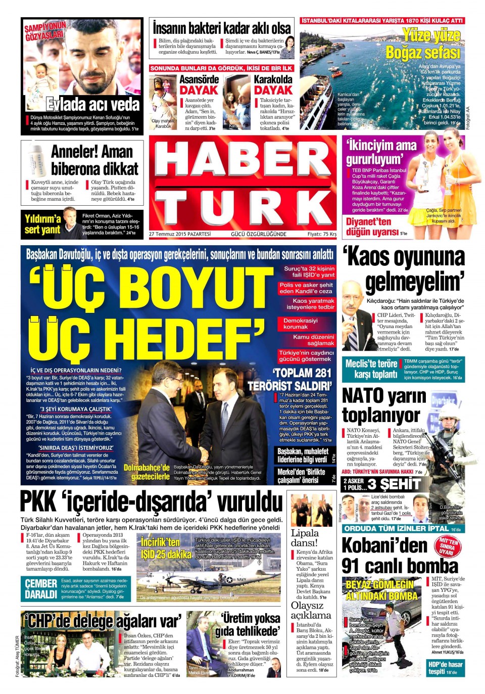 Gazeteler bugün ne yazdı? - 25