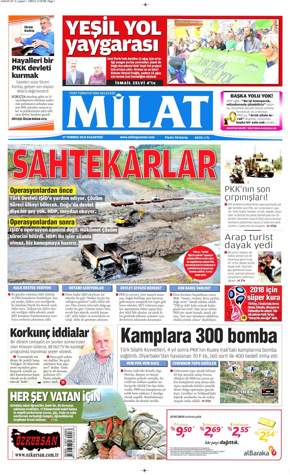 Gazeteler bugün ne yazdı? - 29